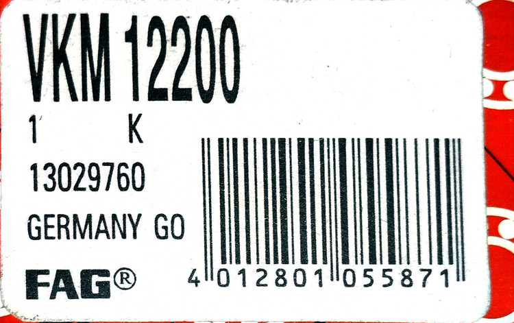 بلبرینگ تایم gl پژو 1600 پژو 2000 f.a.g اصل ژاپن