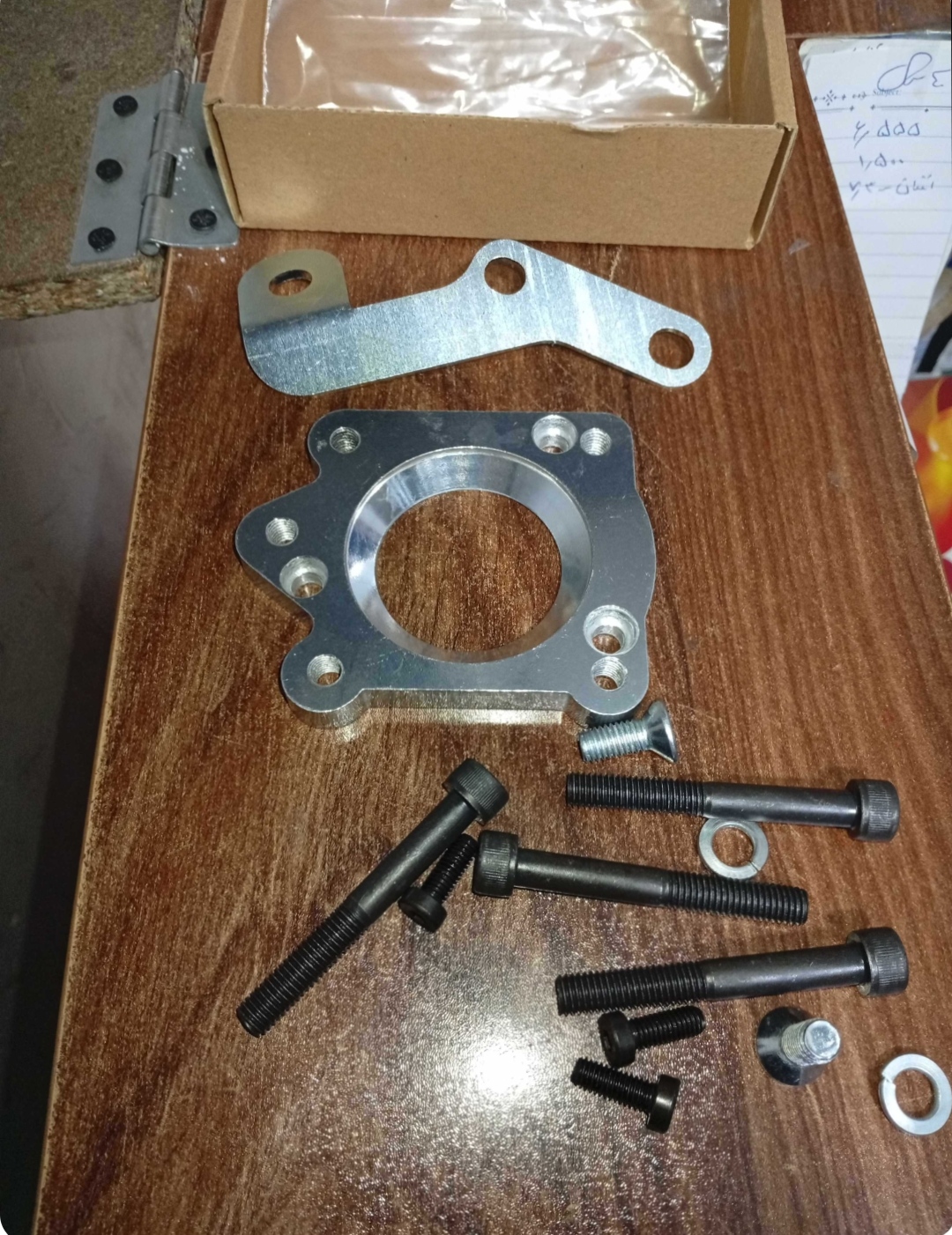 فلنچ تبدیل دریچه گاز نیسان مناسب پژو ۴۰۵ XU7 با ملزومات نصب