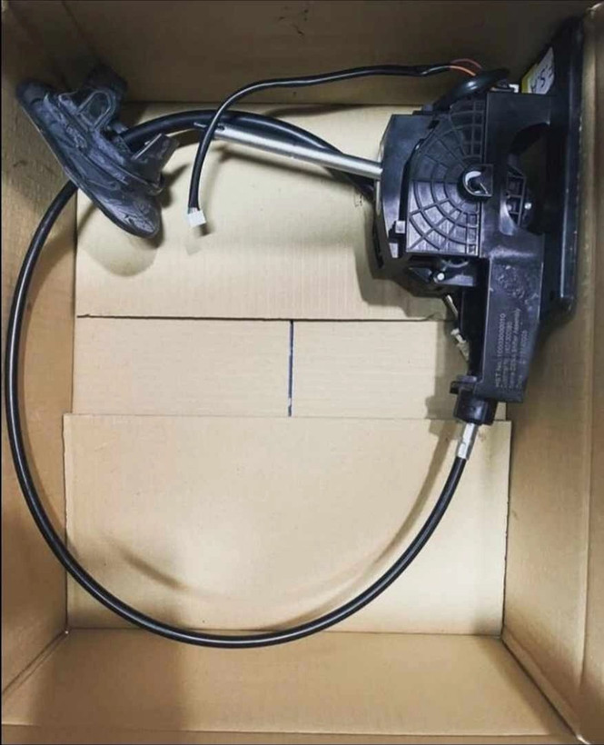 لیور تعویض دنده پژو پارس گیربکس اتوماتیک al4کامل برند وارداتی با کابل شیفتر